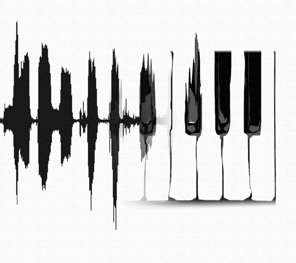 1024x909 Excellent Piano Keys Tattoos Drawings