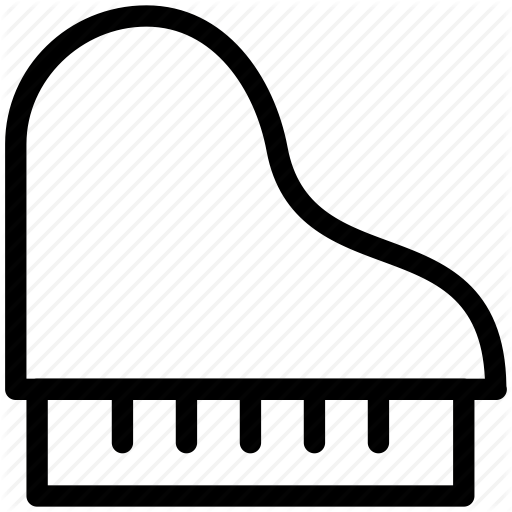 512x512 Collection Of Free Piano Vector Outline Download On Ui Ex