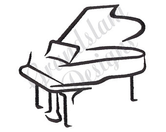 340x270 Grand Piano Design Etsy