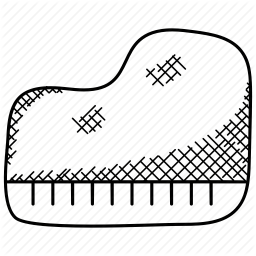 512x512 music, musical instrument, piano, piano chords, piano keyboard icon