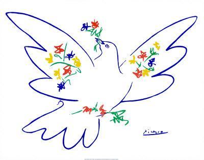 400x314 Dove Of Peace Art Print