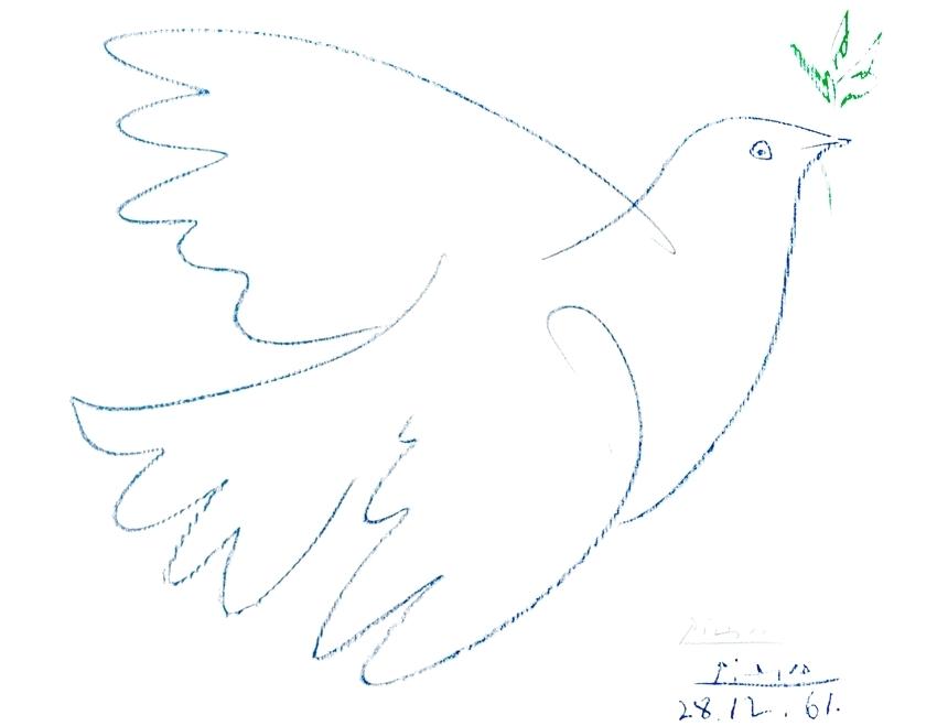 850x659 Dove Picasso Of Peace Print Pleasetext