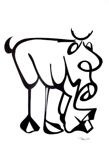 375x530 Taurus Drawing