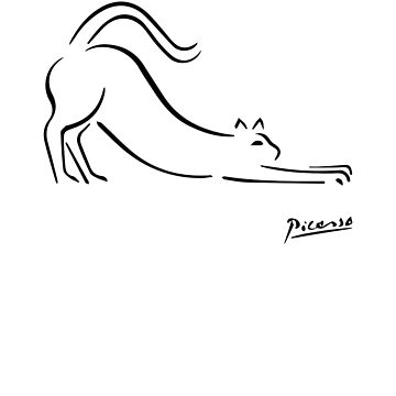 Picasso Cat Drawing | Free download on ClipArtMag