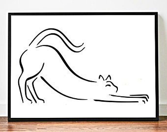 340x270 Picasso The Cat Etsy