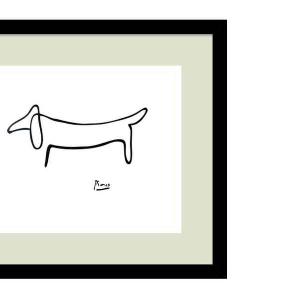 600x600 Pablo Picasso 'le Chien