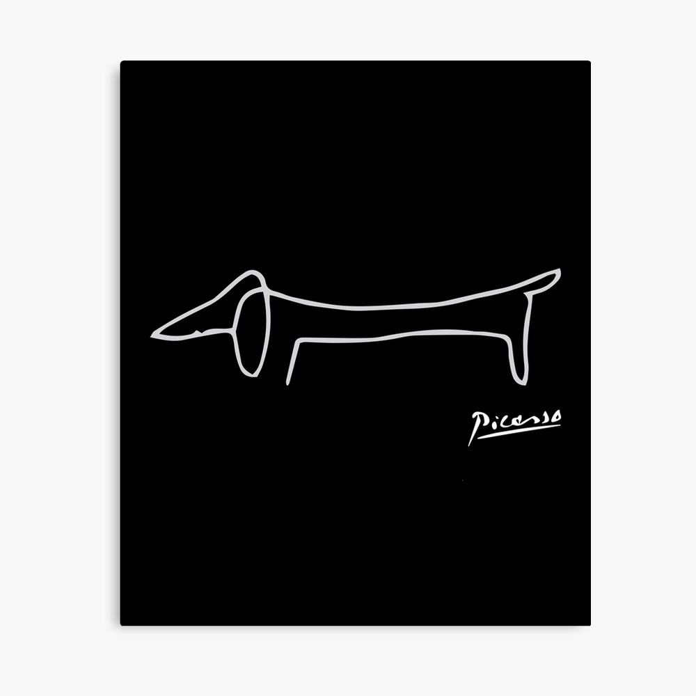 1000x1000 Pablo Picasso Dog