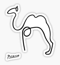 210x230 Picasso Sketch Stickers Redbubble