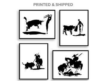 340x270 Picasso Print Set Etsy