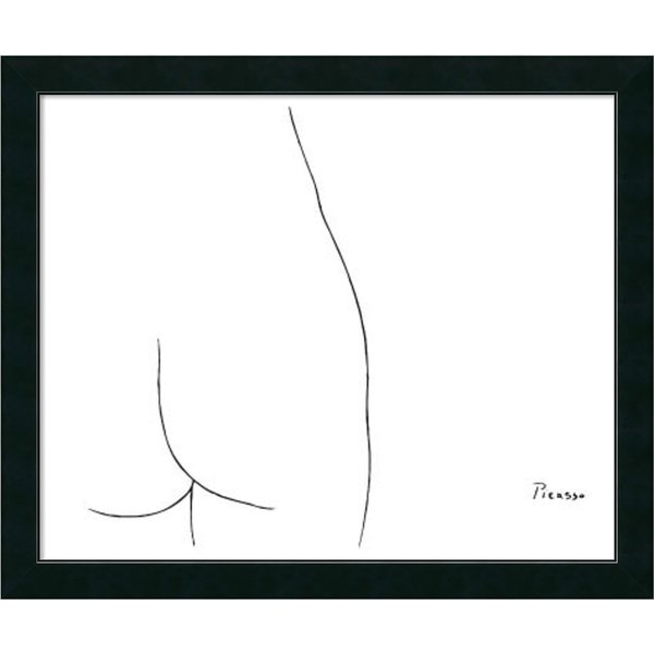 600x600 shop framed art print 'femme'