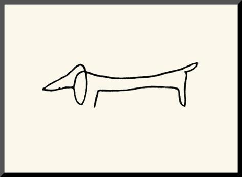 473x346 The Dog Mounted Print