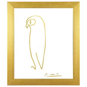 300x300 Framed Art Print 'le Chien