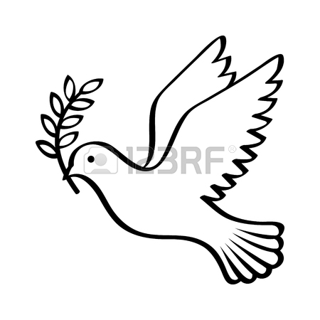 450x450 Huge Collection Of 'peace Dove Drawing' Download More Than
