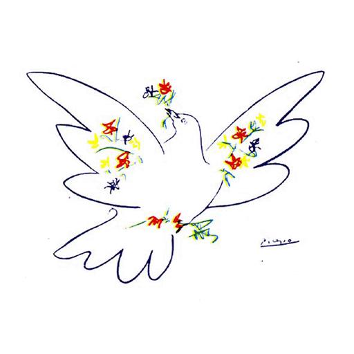 512x512 pablo picasso most representative paintings dove