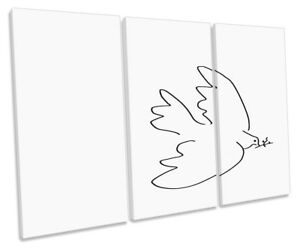 300x249 Pablo Picasso Dove Of Peace Canvas Wall Art Three Panel Ebay