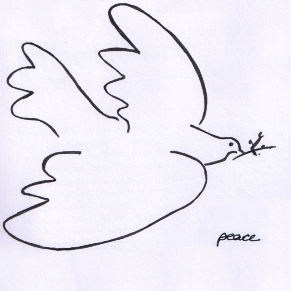 1000x1000 Prayer For Peace In The Art Cave