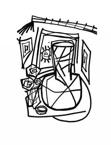 375x489 Picasso Style Drawings For Sale Saatchi Art