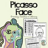 160x160 Picasso Face Roll Draw Activity Expressive Monkey