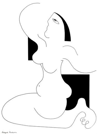 375x521 Elle Est Elle Drawing Art Drawings, Cubist