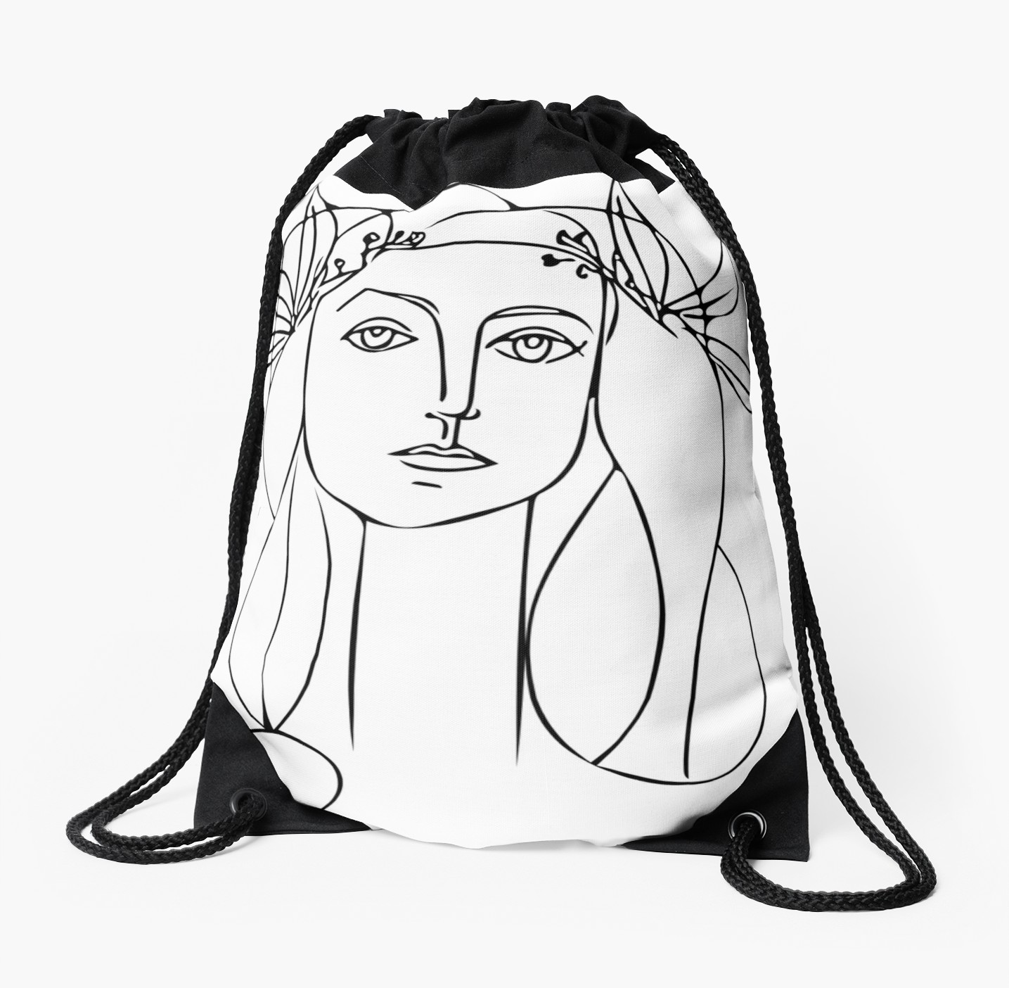 1435x1404 Pablo Picasso Drawstring Bag