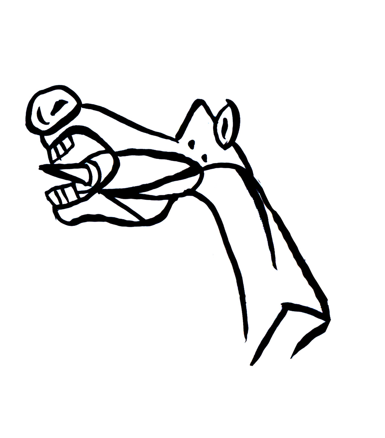 1280x1455 veronica malatesta guernica, detail horse, pablo picasso