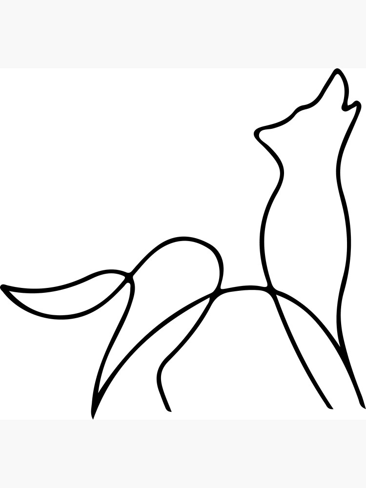 750x1000 Picasso Wolf Art