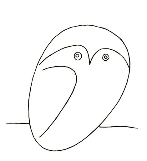 470x515 Pablo Picasso, Owl, On Artstack