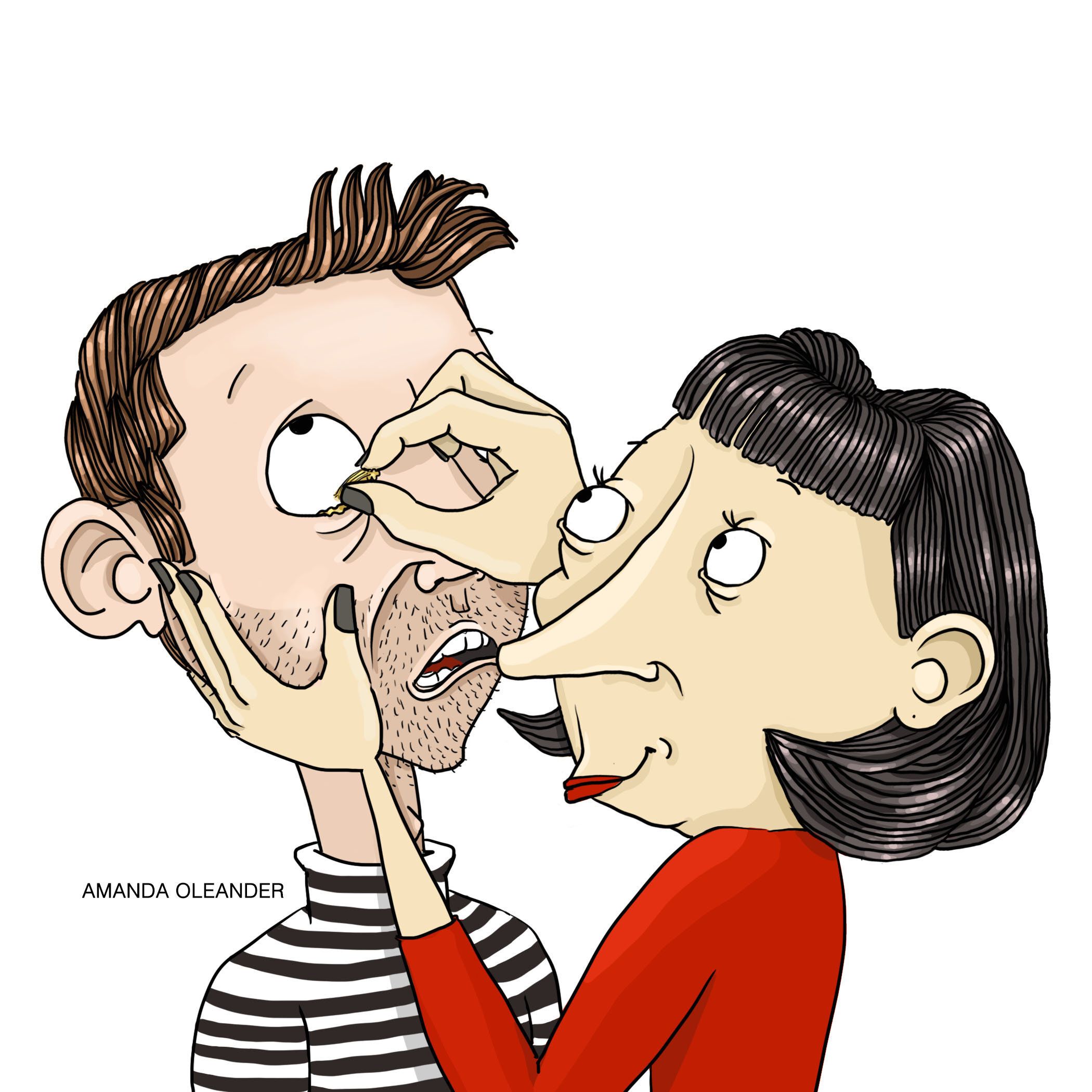 2100x2100 these drawings capture what love looks like when nobody's watching