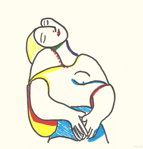 500x522 Gif Picasso Pablo Picasso Painting