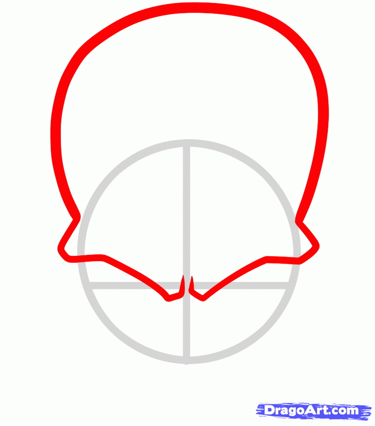 763x866 draw piccolo easy, step