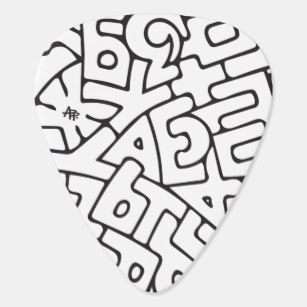 307x307 Drawings Guitar Picks Guitar Accessories Zazzle