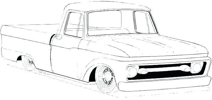 700x331 pickup truck coloring pages lowrider truck coloring pages truck