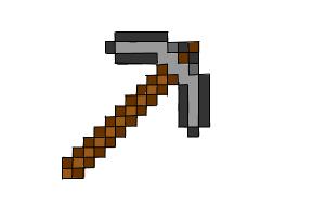 300x200 How To Draw A Minecraft Pickaxe