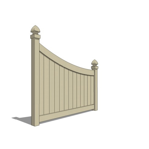 500x500 chesterfield curve vinyl fencing