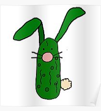 210x230 Funny Pickle Drawing Posters Redbubble