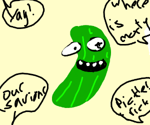 300x250 Pickle Rick Our Savior!