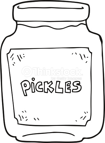 356x485 Collection Of Free Pickle Clipart Black And White Amusement