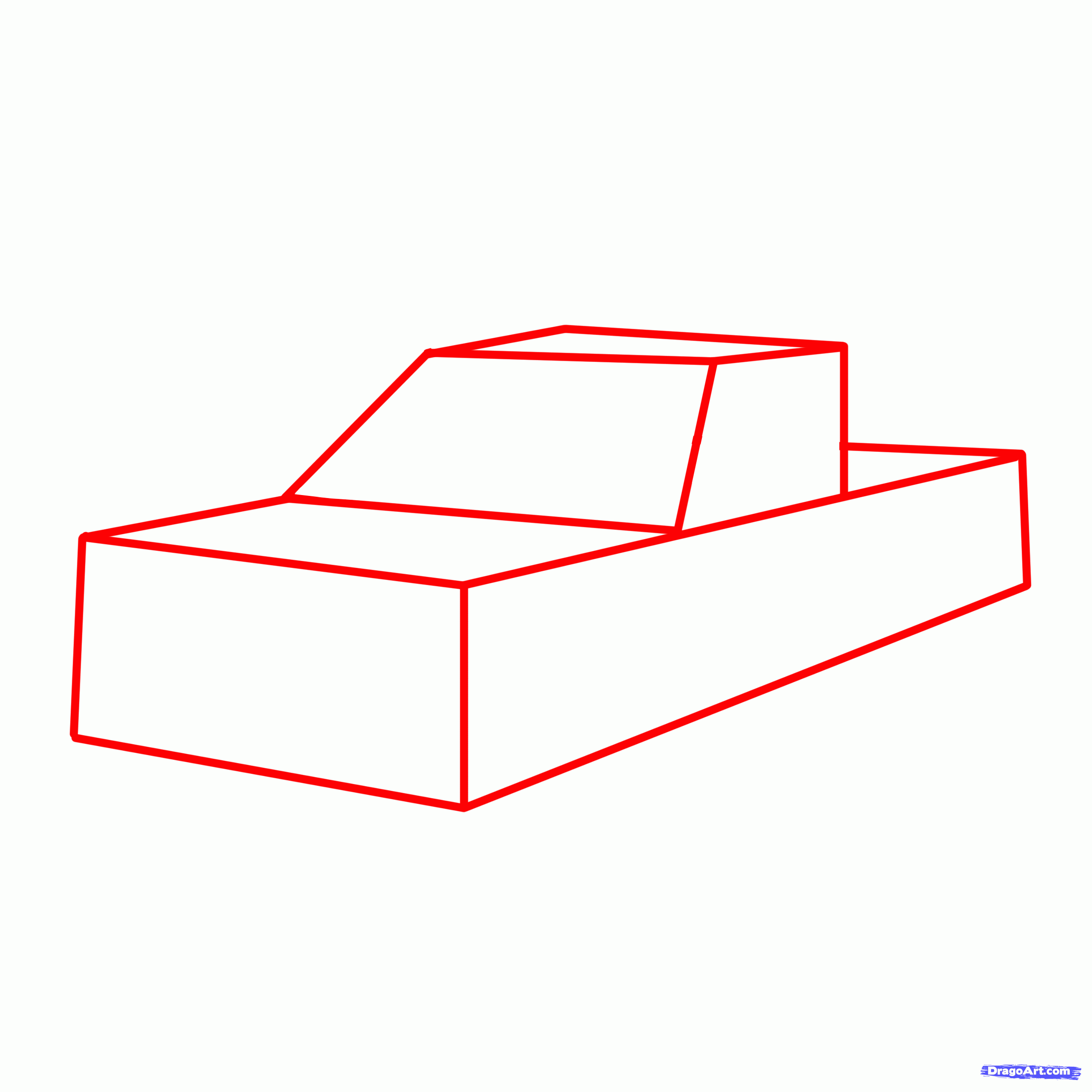 2550x2550 how to draw a pickup truck, pickup truck, step