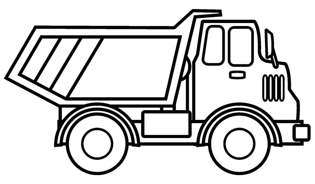 1024x600 Simple Truck Drawing Fire Truck Drawing For Kids Vehicles Donation