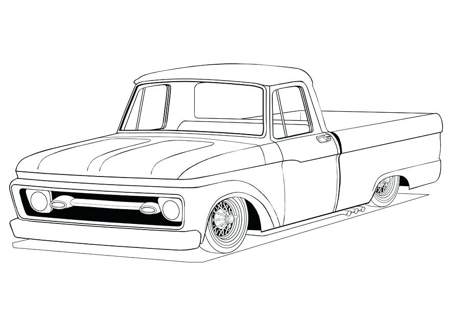 900x643 Chevy Truck Drawing At Getdrawings Com Free For Personal Use