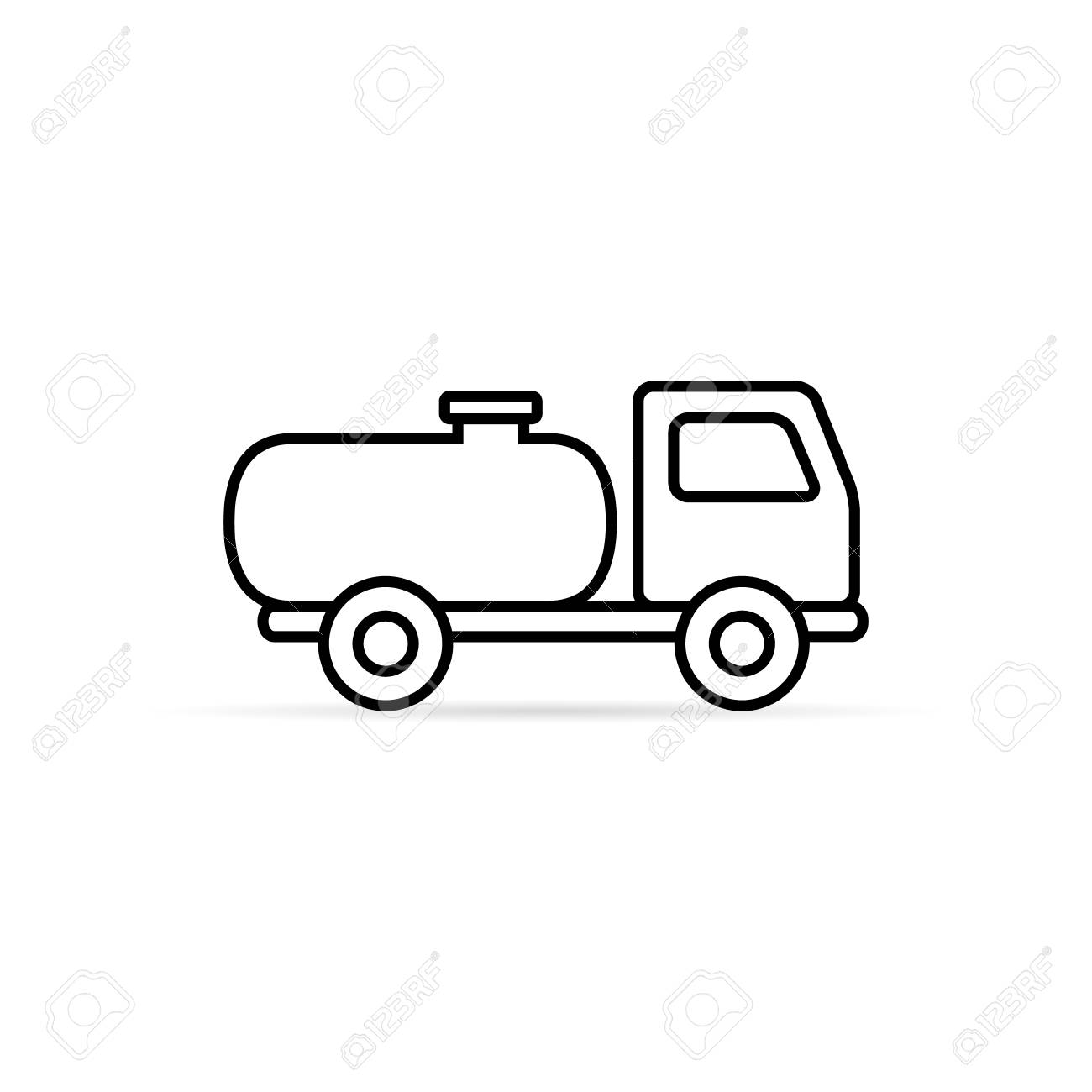 1300x1300 Simple Truck Clipart