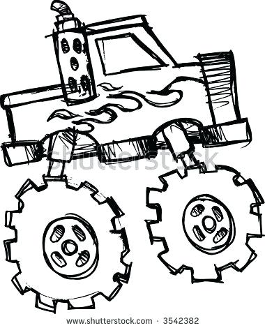 380x470 Drawing Of Truck Drawing Trucks