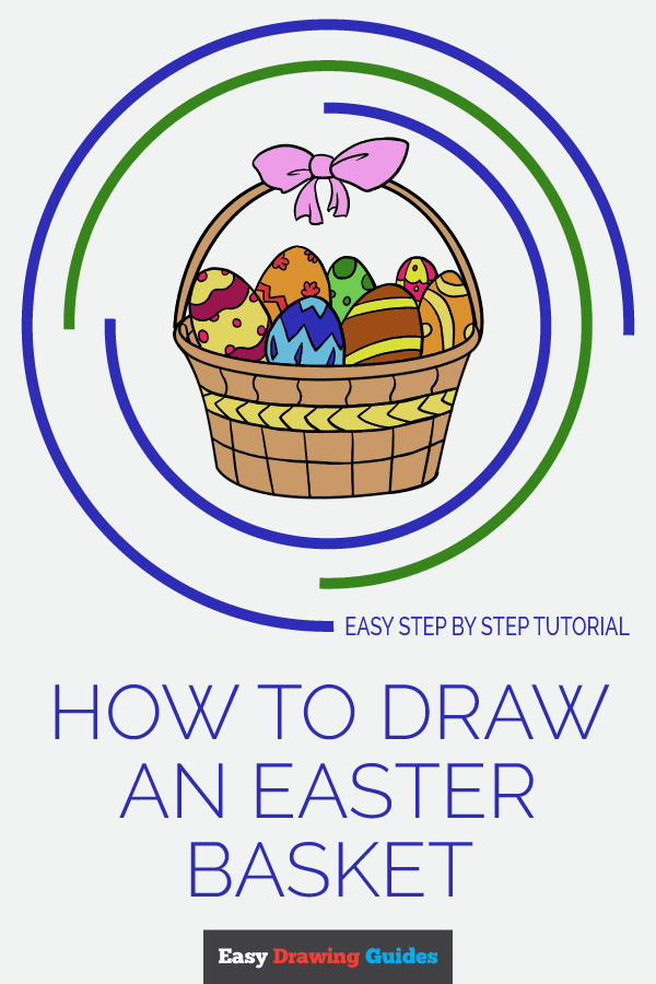 600x900 How To Draw An Easter Basket