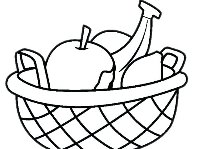 640x480 Basket Drawing