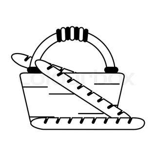 320x320 Food Set On Blanket Picnic Related Stock Vector Colourbox