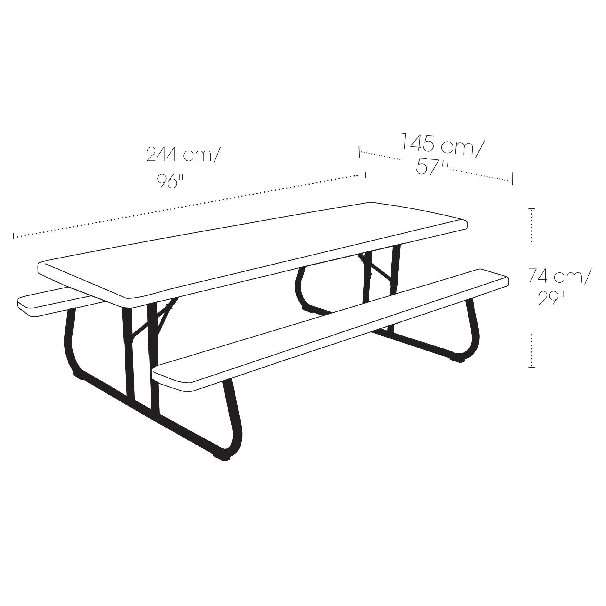 2000x2000 lifetime products ft putty commercial folding picnic table