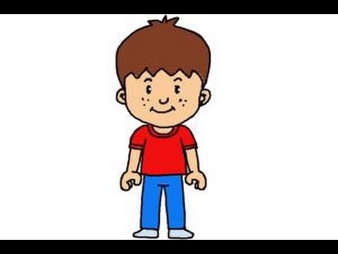 480x360 How To Draw A Little Boy