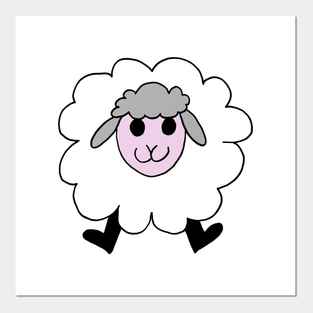 630x630 Hand Drawing Of A Funny Looking Sheep