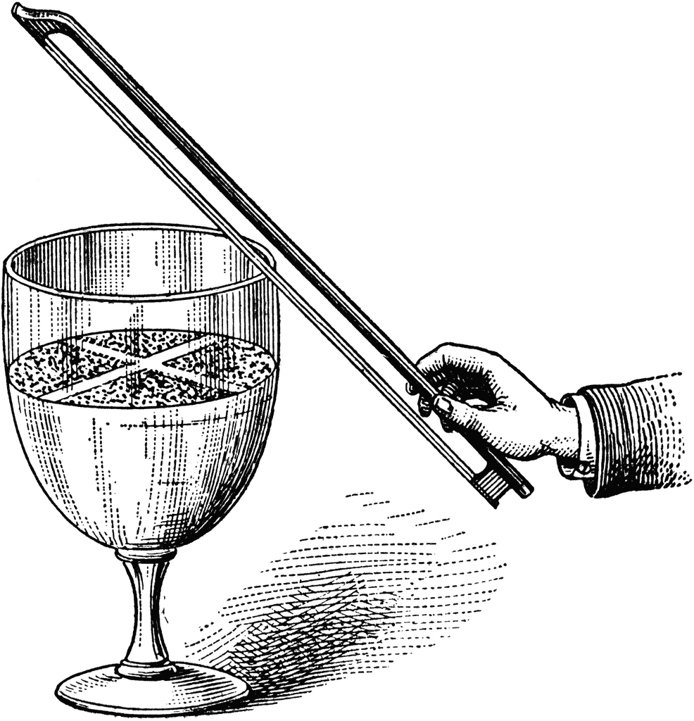 986x1024 Hand With Bow And Glass Clipart Etc