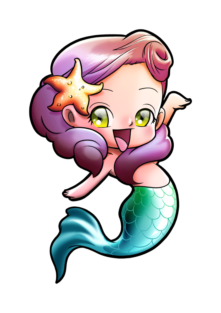 751x1062 Collection Of Free Drawing Mermaids Kawaii Download On Ui Ex